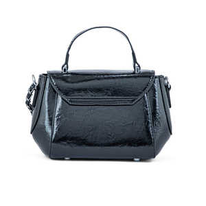 Embrayage formel noir P24112 élégant accessoire de bracelets à chaîne et à maillons fins - Product Image 1