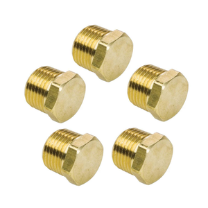 Raccord hexagonal en laiton de haute qualité, fileté et durable, pour applications en plomberie, machinerie et équipements industriels - Product Image 1