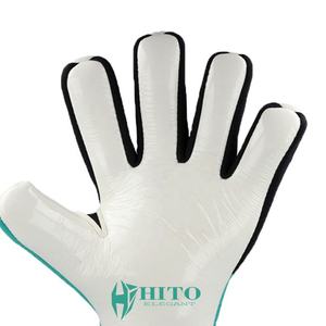 Nouveauté Gants de gardien de but Contact de la paume avant en latex Dos en latex haute mousse et silicone Injection hybride Coupe intégrée Sangle - Product Image 4