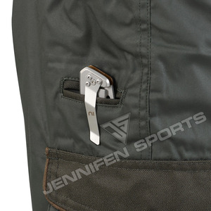 กางเกงขายส่งสำหรับผู้ชาย กางเกงล่าสัตว์หลายกระเป๋าสำหรับกิจกรรมกลางแจ้ง กางเกงคาร์โก้ล่าสัตว์แบบยุทธวิธีหลายกระเป๋าทันสมัยสำหรับกิจกรรมกลางแจ้ง - Product Image 4