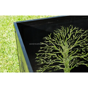 <b>Wood</b> <b>Burning</b> Fire Pit Large Metal Fire Pit Outdoor Bowl for Patio <b>Garden</b> Burner for Indoor & Courtyard - Product Image 6