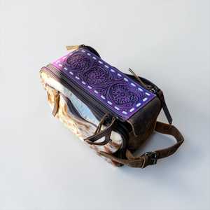 Étui à bijoux vintage avec fermeture éclair, boîte de rangement durable pour les voyages et l'usage quotidien, doublure intérieure marron en polyester - Product Image 3