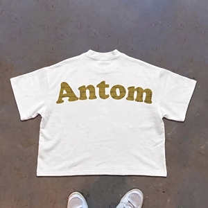 Camiseta Personalizada de Fibra de Bambú para Hombre, 300gsm, Talla Grande, Ecológica, Estampada, Sin Mangas, Casual, de Secado Rápido y Transpirable - Product Image 2