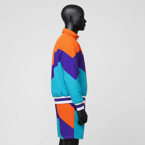 Wholesale Custom Windbreaker Jackets OEM Manufacturer Supplier Outdoor Windbreaker Apparel Bulk <b>Wind</b> <b>Breaker</b> with short - Product Image 5