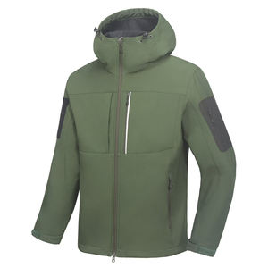Best Quality Softshell Jacket Winter <b>Work</b> Wear Mens Windproof Waterproof Zip Up Outdoor Casual Coat - Product Image 1