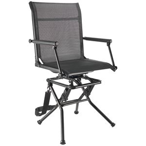 Chaise de chasse et de pêche portable et légère, pivotante à 360 degrés, silencieuse, avec cadre en acier robuste, siège pliable - Product Image 1