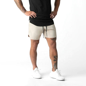 Custom Logo Solid Eco-Friendly Breathable Men's Running Gym <b>Shorts</b> Made In <b>Polyester</b> Fabric Newest Style Men Gym <b>Shorts</b> - Product Image 5