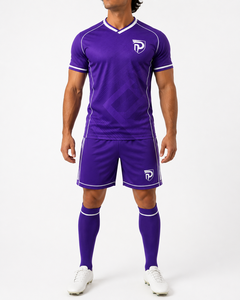 Uniforme de Fútbol Dumela International para Hombre, Jersey Deportivo de Verano, Manga Corta, Color Sólido, Secado Rápido, Transpirable, Cómodo, Poliéster - Product Image 4