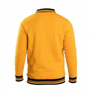 Blouson bomber en toile standard pour homme, fermeture éclair sur le devant, coupe-vent, respirant, séchage rapide, grande taille, vêtements de sport d'hiver confortables - Product Image 2
