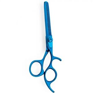 กรรไกรตัดผมไทเทเนียมสีฟ้าใหม่ - Product Image 3