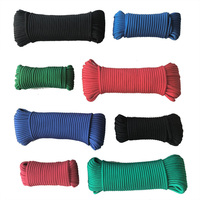 Cordon en nylon tressé, paracorde de qualité militaire, corde de camping, randonnée, pêche, survie, corde de parachute pour scouts, corde de hamac d'extérieur