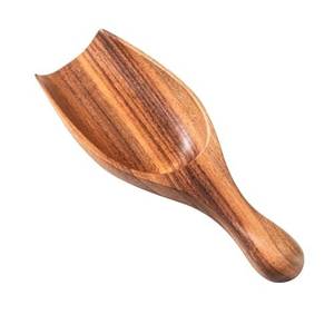 Cuchara Medidora de Café de Madera con Mango Largo, Ecológica, Reutilizable, Utensilio de Cocina, Capacidad de 10ml/20ml/30ml, Acabado Espejo - Product Image 1