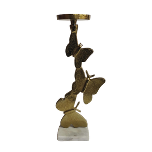 Metal Sculpture With Candle Stand for Home Decoration New Latest Ornaments Wedding Design <b>Table</b> Decor Candle Holder - Product Image 4