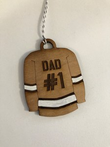 Customizable Handmade Hanging Wooden Ornament for <b>Gifting</b> and Holiday <b>Memories</b> - Product Image 3