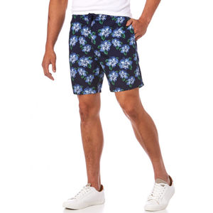 Shorts de bain pour hommes personnalisés, style urbain, été, grande taille, 100 % coton, pour le surf et la natation, couleur unie - Product Image 2