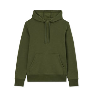 Sudadera con Capucha Boxy de Algodón 100% para Invierno, Estilo Urbano, con Forro Polar, Estampado por Transferencia Térmica y Bordado, 180 g/m², Personalizada por Fabricante OEM - Product Image 4