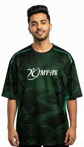 T-shirt décontracté surdimensionné pour homme, style streetwear, sublimation, vêtements de mode - Product Image 4