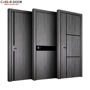 Porte intérieure en composite bois-plastique moulé (WPC) à faible MOQ, ouverture latérale pour maison, villa, appartements - Product Image 5