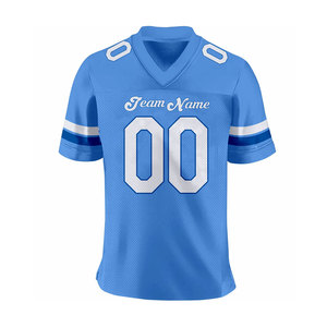 Camiseta de fútbol americano de estilo profesional con mangas cortas Costuras duraderas y tela transpirable - Product Image 5