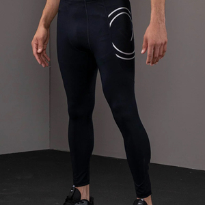 Wholesale Compression Pants Men's High Quality <b>Elastic</b> Long Pants Breathable Seamless Compression Leggings for Sports Pants - Product Image 4