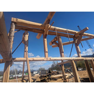 Troncos de Madera Dura de Grado de Construcción, Vigas Redondas de Madera Sólida Resistente, Perfectas para Casas, Pérgolas y Proyectos Industriales - Product Image 1