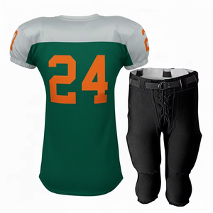Uniformes de football américain personnalisés, sublimation, ensemble de maillots de football en twill avec logo, prix bas - Product Image 6