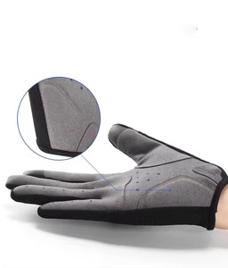 Gants de cyclisme personnalisés à doigts entiers, tendance, antibactériens, de qualité supérieure, avec paume rembourrée douce, légers et anti-rétrécissement - Product Image 5