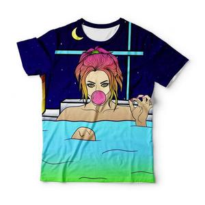 Heat-Transfer Men's <b>T</b>-<b>Shirt</b> Crew Neck Short Sleeve Sublimation Printed Tee Hip Hop Spring Summer Casual Streetwear <b>Teenager</b> - Product Image 1