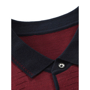 T-shirt décontracté pour homme en coton tricoté respirant à col rond et manches courtes, coupe classique - Product Image 4