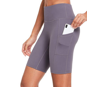 Women's High Waist Yoga Shorts with <b>Tummy</b> <b>Control</b> Deep Pockets for Fitness Athletic Workout Running and Sports - Product Image 6
