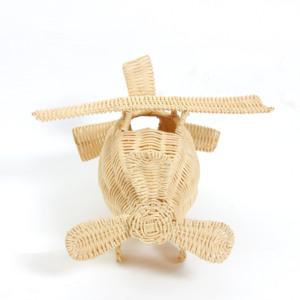 Avions jouets pour enfants, prix le plus bas, en rotin naturel tressé, jouets interactifs pour bébés - Product Image 2