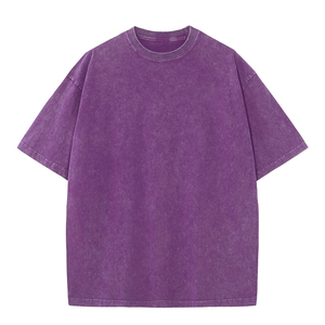 T-shirt pour homme en tissu tricoté délavé à l'acide, élégant, de haute qualité, best-seller avec service OEM, dernier design, meilleure qualité - Product Image 5