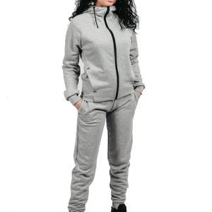 Ensemble de survêtements streetwear tendance pour l'hiver, vente en gros, séchage rapide, grandes tailles, survêtements décontractés pour femmes, mode personnalisée - Product Image 1