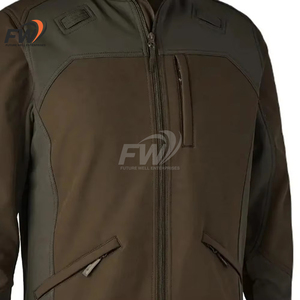 Ventes d'usine - Veste softshell camouflage pour homme, veste tactique d'hiver doublée de polaire, coupe-vent, manteau d'extérieur pour la chasse et la pêche - Product Image 4