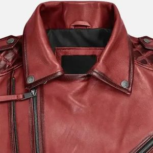 Chaqueta de Cuero Genuino para Mujer, Estilo Slim Fit, Chaqueta de Cuero para Motociclismo y Automovilismo, Venta al Por Mayor a Precio Económico - Product Image 6