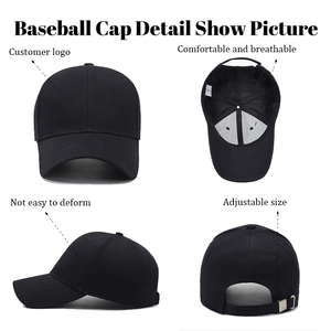 Vente Flash Casquette de Baseball en Coton Tendance Personnalisable Broderie Logo Casquette <span class=keywords><strong>Snapback</strong></span> 6 Panneaux Brodés Chapeau de Golf - Product Image 5