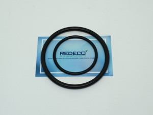 REDECO Factory Direct Molded Silicone Rubber Gasket Custom Industrial Sealing <b>Ring</b> High Temperature Resistant OEM ODM Black - Product Image 4