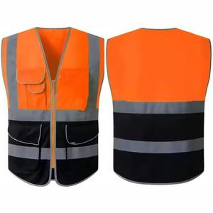 Chaleco de Seguridad de Alta Visibilidad, Reversible, Transpirable, Resistente al Viento y Reflectante, de la Mejor Calidad, para Trabajadores, Servicio OEM - Product Image 4