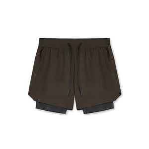 Shorts de compression de sport haut de gamme, fabrication OEM, couleurs personnalisées, tissu de soutien musculaire, parfait pour l'entraînement, livraison rapide - Product Image 3