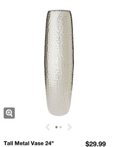 Vases décoratifs en métal avec finition anti-ternissement OU décoration - Product Image 3