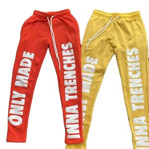 Venta al por Mayor de Conjuntos Deportivos Personalizados con Estampado Puff, Sudadera con Capucha y Pantalones Deportivos de Primera Calidad, Conjuntos Deportivos de Moda de Invierno, Ropa OEM - Product Image 5