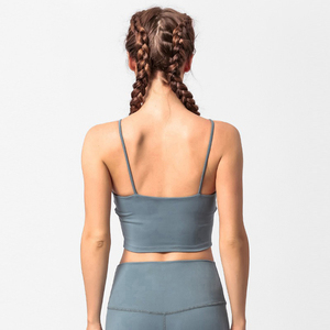 Sujetador Deportivo de Alta Calidad para Mujer, de Secado Rápido, Transpirable, con Logotipo Frontal, Precio al por Mayor - Product Image 6