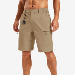 Shorts d'aventure pour hommes, très demandés, légers, pour activités de plein air, avec poches zippées, taille ajustable, pour la randonnée et les voyages, OEM - Product Image 2
