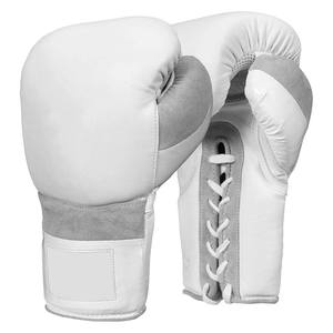 Guantes de Boxeo de Cuero con Diseño de Cordones para Entrenamiento de MMA, Muay Thai y Combate, Talla Personalizada - Product Image 6