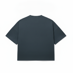 เสื้อยืดคอกลมแขนสั้นทรงปกติสำหรับผู้ชาย สีพื้น ผ้าเจอร์ซีย์ถักเนื้อผ้าฝ้าย สวมใส่สบาย - Product Image 5