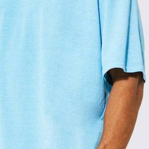 Ensemble de survêtements décontractés d'été personnalisés en 2 pièces pour hommes, t-shirt à manches courtes en coton, vêtements pour hommes, ensemble de t-shirts et shorts unisexe - Product Image 5