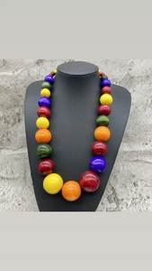 Collar de Resina Epoxi Hecho a Mano APEX ALIGN Premium, Colgante Artístico, Joyería, Accesorios de Moda Bonitos para Mujeres y Niñas, Regalo - Product Image 2