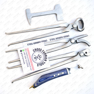 Luxe 14 pouces Farrier Horse Clincher Nail Puller Sabot Couteau Personnalisé Branding Bas Prix Vétérinaire Cheval Sabot Soins Outils - Product Image 4
