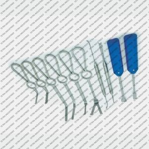 Juego de Instrumentos de Cirugía Ortognática de Alta Calidad, 10 Piezas, Acero Inoxidable, Instrumentos Quirúrgicos Maxilofaciales Mínimamente Invasivos, CE - Product Image 6