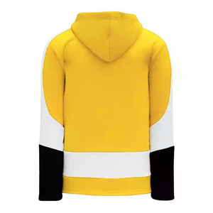 Sweat à capuche de hockey sur glace pour homme, personnalisé avec logo imprimé sur le devant, en polyester 100 %, avec impression par sublimation et transfert thermique - Product Image 2